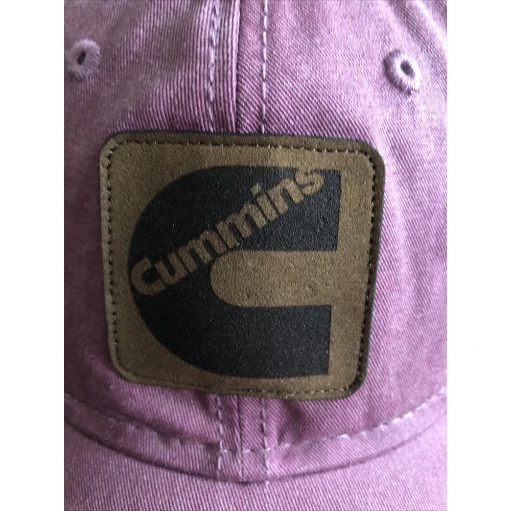 Purple Cummins Trucker Hat Mesh Cap Women's OSFA Strapback